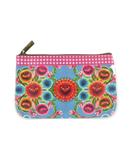 Flora Pattern Coin Pouch