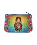 Load image into Gallery viewer, Nesting doll Ukrainian girl print pouch