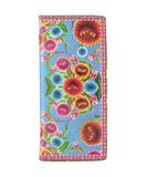 Load image into Gallery viewer, Flora Pattern Large Slim Wallet