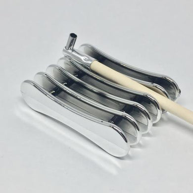 Kistky Holder - silver plastic - for Candle-Heated Kistky
