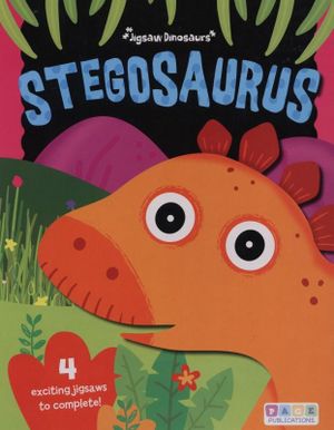 Stegosaurus Puzzle Book- 20 pc x 4