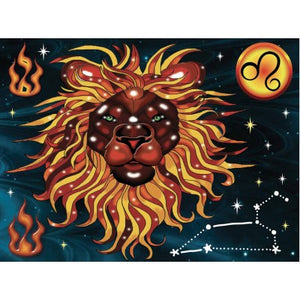 Zodiac-Leo 16" x 12"