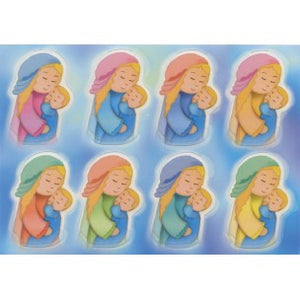 Mother and Child Glow in the Dark Stickers