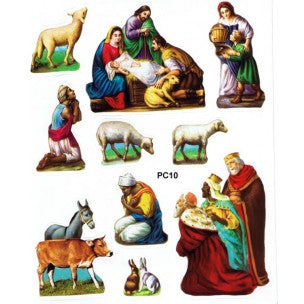 Nativity 10 Stickers
