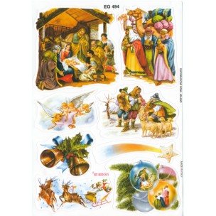 Nativity 8 Stickers