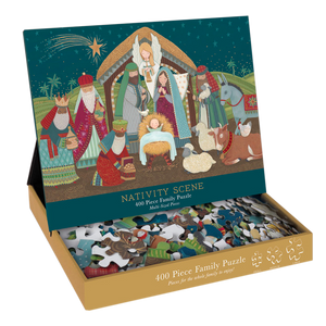 Nativity Scene Family Puzzle- 400pc