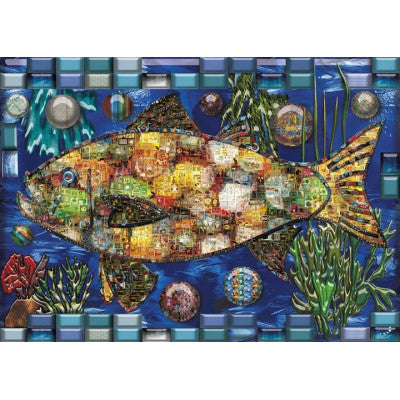 Mosaic Fish- 1000 PC