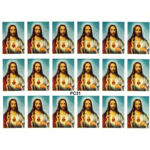 Sacred Heart of Jesus 18 Stickers