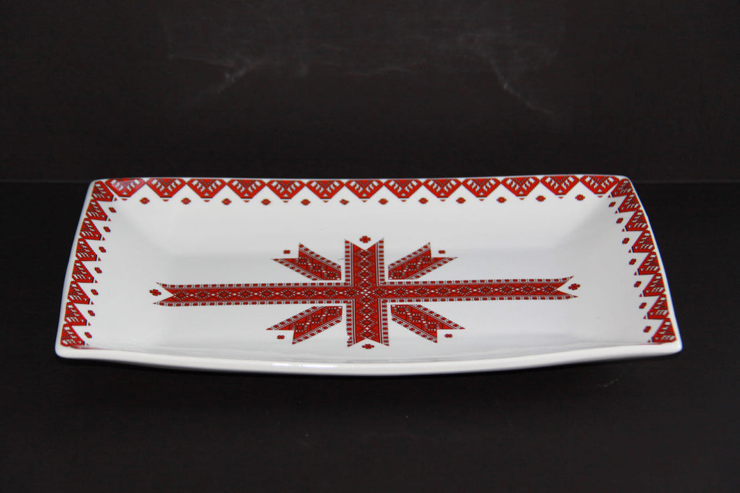 traditional rectangular serving platter