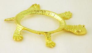 Turtle (oval - gold) Stand