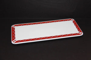flat rectangular serving platter