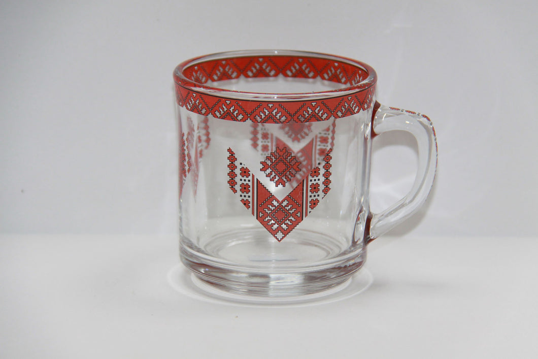 glass coffee mug
